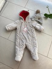 Wagenanzug Overall Kuchelanzug Anzug mit Kapuze Mütze von H&M Gr: 62