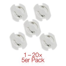 Steckdosensicherung Kindersicherung für Steckdosen weiß Kinderschutz Einsatz