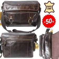 Echtes Leder  Schultertasche