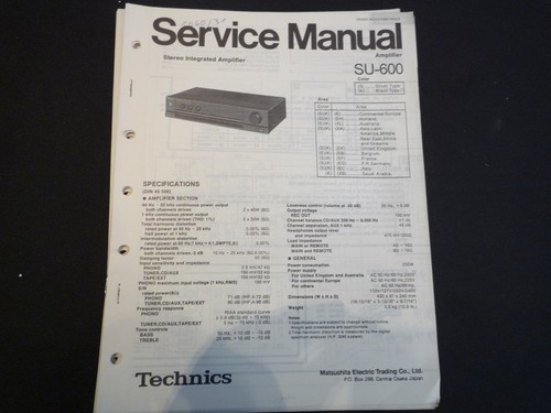 Original service manual - original,