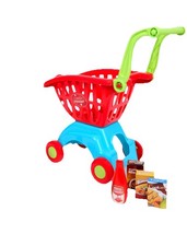 Spielzeug-Einkaufswagen 12-teilig