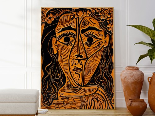 Pablo picasso tete femme - picasso,