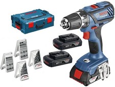 BOSCH Akkuschrauber GSR 18-2-LI Plus Professional,  +  Akku + Ladegerät + L-Box