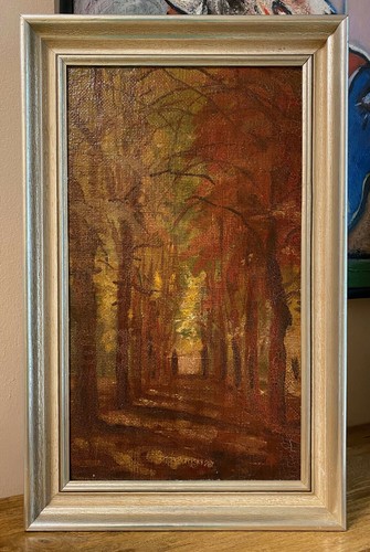 Waldweg impressionismus um - -,
