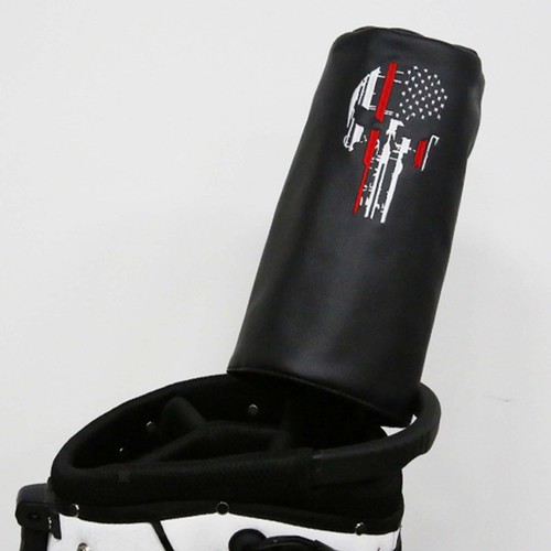 Golf putter head cover - head,