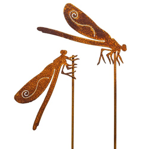 Deko libellen metallfiguren - libellen,