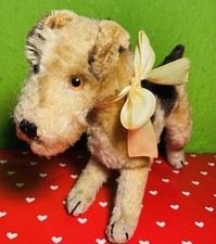 STEIFF vorkrieg Hund ——20cm ——mit Laut Bauch Druckstimme——Rarität ❤️❤️❤️