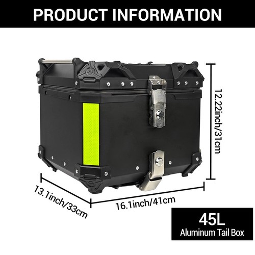 45l motorrad alu top - alu, case
