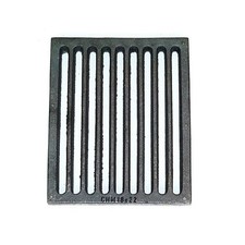 Ofenrost 18x22 cm Gussrost Kaminrost eckig Ascherost Tafelrost Gusseisen 