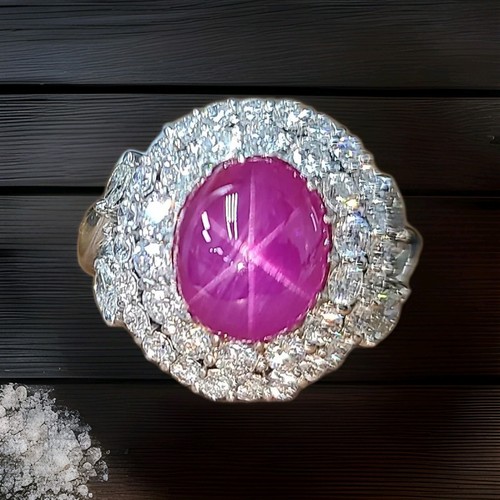 Vintage platin ring ct - 5,87,