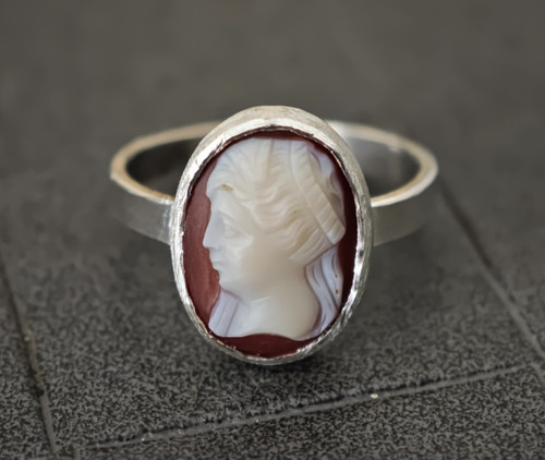 Ring 835 silber handarbeit - ring,