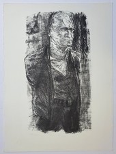 Grafik Print Lithografie Halbportrait Thälmann Johannes Heisig Signiert 1985