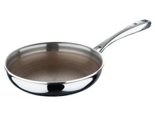 Masterpro Bratpfanne GIRO 3, aus Edelstahl, Ø 20 cm, silber - B-Ware neuwertig