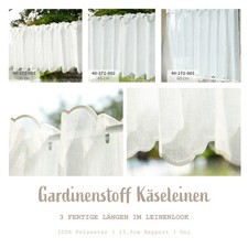 Gardinenstoff Käseleinen