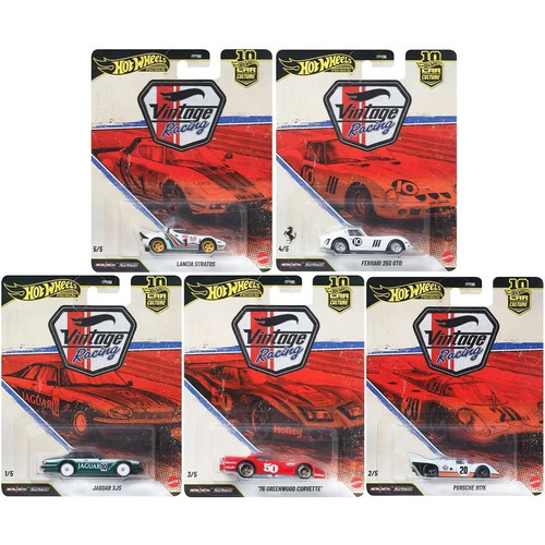 Vintage racing set ferrari - racing,