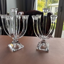 2 X Kerzenständer Kristall Von Nachtmann 5 Flammig