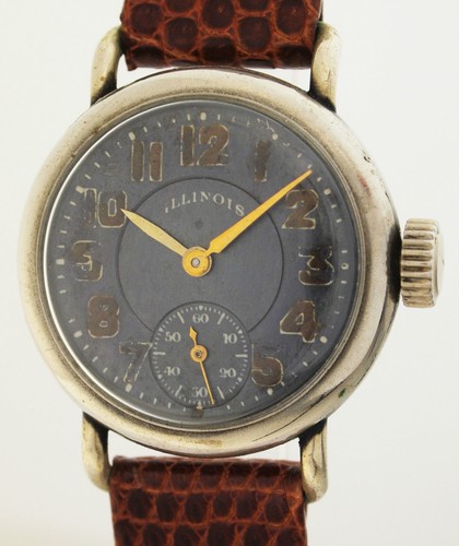 Illinois art deco armbanduhr - art,