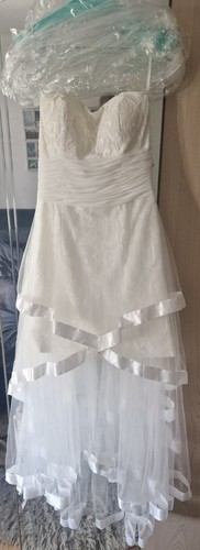 Brautkleid kurz elfenbein - brautkleid,