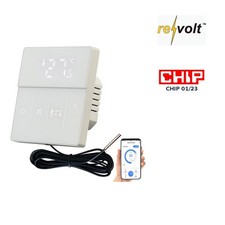 revolt WLAN-Fußbodenheizung-Thermostat mit App, Versandrückläufer