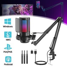Gaming Mikrofon PC mit Arm USB