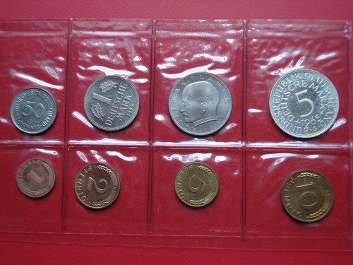 Bund brd kursmünzensatz 1965 - brd,