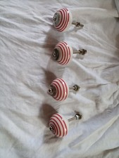 4x Porzellan Knauf Antik