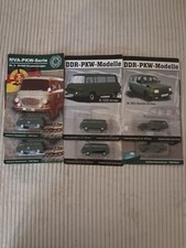 DDR Modellautos NVA Barkas, Trabant, Wartburg Maßstab 1:64, 6 STÜCK 