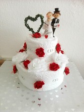 Süße  Hochzeitstorte