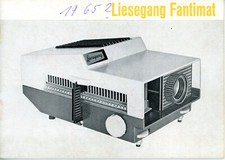 Bedienungsanleitung LIESEGANG FANTIMAT Dia Projektor User Manual (Y5393