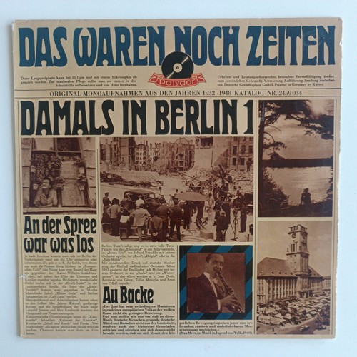 Das waren noch zeiten - a,