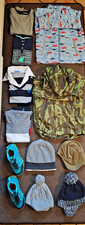 Paket Jungenkleidung - Gr. 116/122 - 11Teile - Herbst/Winter - sehr gut