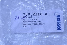 GEISSEL Reduktion PG21- PG16