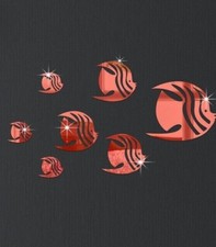 7 Fische Spiegel Set Deko