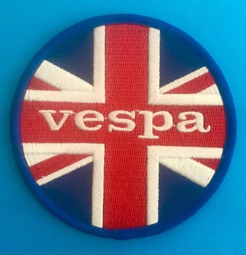 Vespa union jack aufnäher - union,