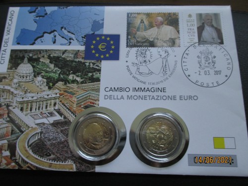 Vatikan numisbrief 2016 - -,