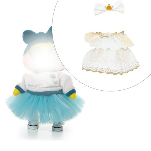 15cm plüschpuppenkleid mit - 15cm,