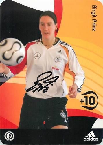 Autogramm birgit prinz - birgit,