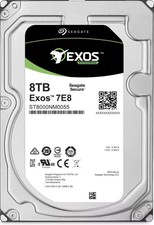SEAGATE EXOS 8TB 3.5" SAS HDD Festplatte ST8000NM0075 Enterprise 7E8 FW E004