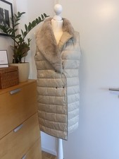 Peserico Daunenweste mit Pelz