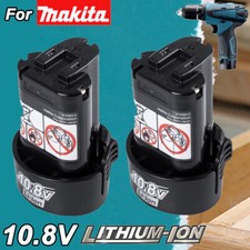 2X 4800mAh Akku für Makita Original Ersatzakku 10,8V BL1013 BL1014 194550-6 nx