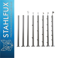 StahlFux Edelstahl Pfosten