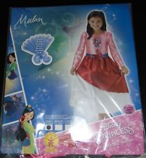 Mulan Kleid Kostüm Mädchen 3 - 4 Jahre Dress Karneval Fastnacht Ball Disney