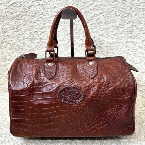 Mulberry boston bag croco - boston,