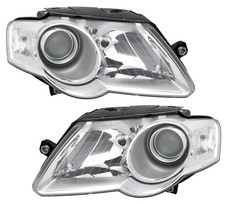 Scheinwerfer Set für VW Passat 3C 2005-2011 links rechts H7 H7 + LWR Stellmotor