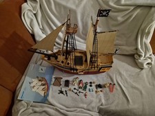 Playmobil 4290 Großes Piratenschiff Segelschiff Unvollständig Defekt 