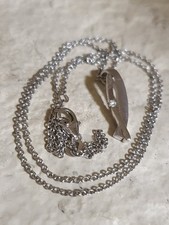 Silber christ kette - christ, mit