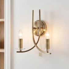 Moderne Wandleuchte 2-flmg