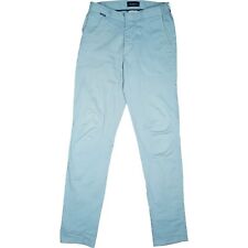 MR MARVIS W31 Comfort Hose hell blau Herren Slim Leg Stoff Chino stretch 48 L32
