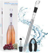 Weinkühlstab Set, Edelstahl