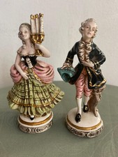 Paar antike figuren porzellan - paar,